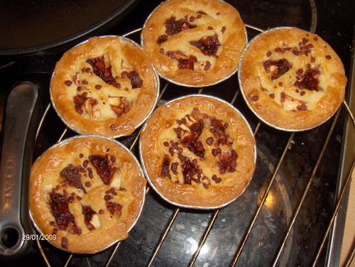 klein maar fijn appeltaartjes